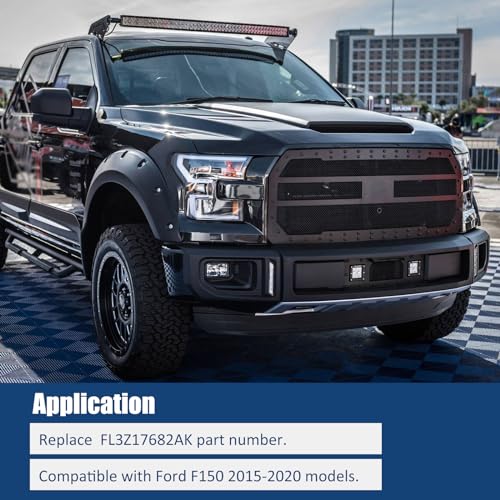 Dexepe Passenger Side Mirror Assembly Compatible with Ford F-150 2015-2020 Rearview Mirror with Power Adjustable Glass, Blind Spot Mirror Replace âFL3Z17682AK (Right) - Image 5