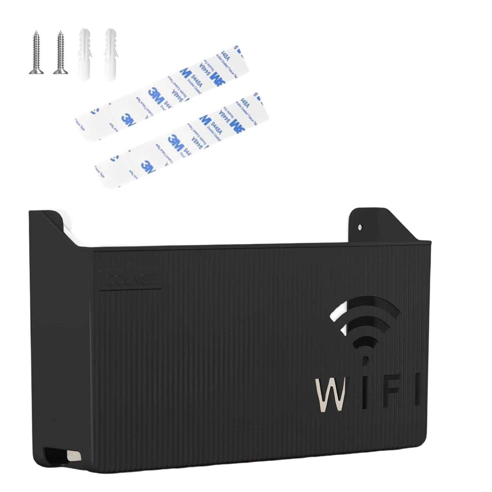 Scatola Router WiFi, Supporto TV Galleggiante Bianco, Router Wi-Fi Montaggio a Parete, Scaffale Wi-Fi Wireless Scaffale Rack WiFi Montato a Parete Senza Perfora Scatola Router WiFi, Supporto TV Galleggiante Bianco, Router Wi-Fi Montaggio a Parete, Scaffale Wi-Fi Wireless Scaffale Rack WiFi Montato a Parete Senza Perfora
