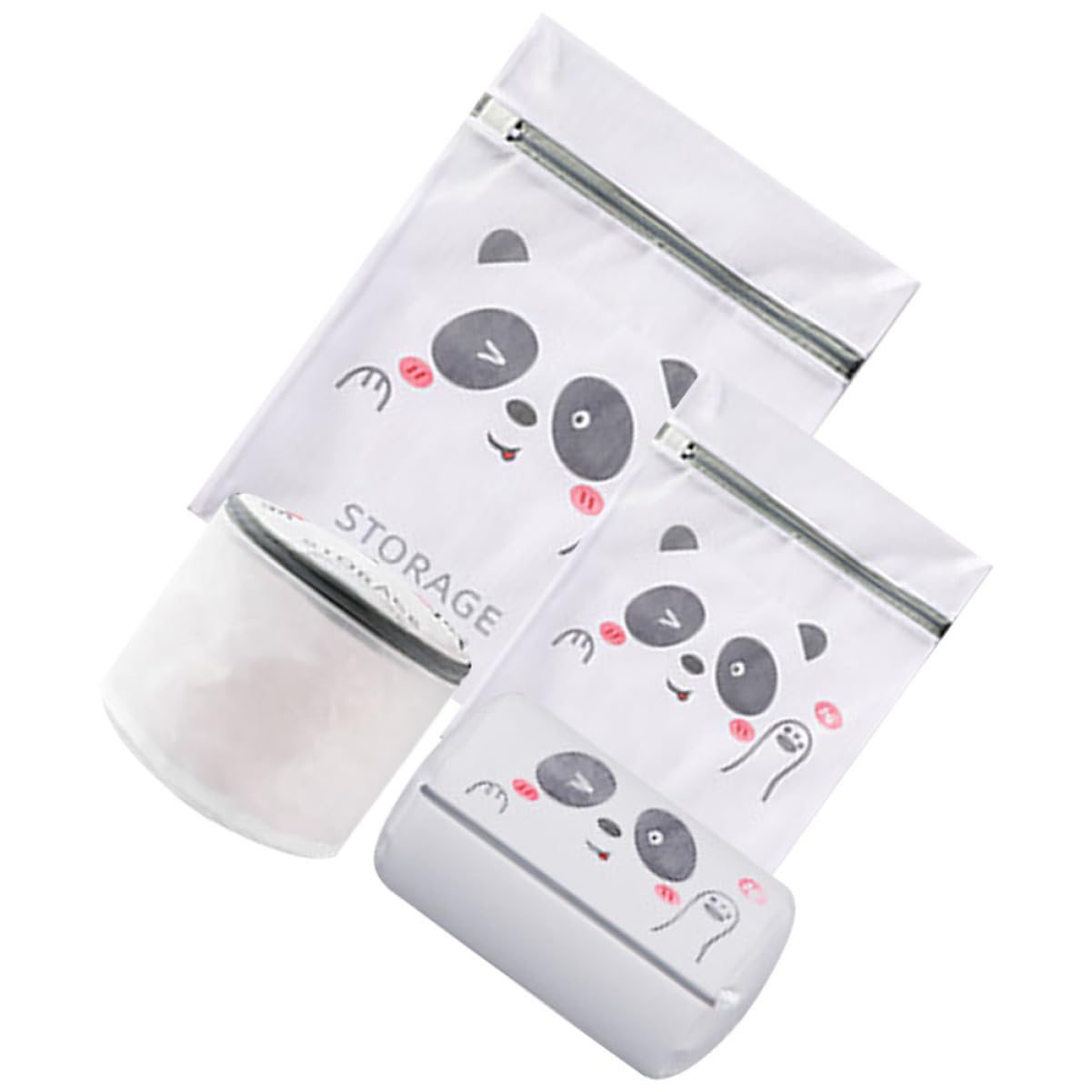 Alipis 8piezas Bolsas De Lavandería De Malla Para Ropa Delicada De Protección De Ropa Interior y Calcetines Lavado Seguro Máquina Diseño De Malla Fina