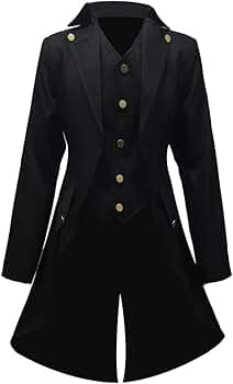 ジャケット・アウター nullus ECOLEATHERHOLLOW PLACKETLONG COAT Luxus Jackets Men's Faux Leather Winter Warm Long Trench