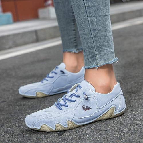 Vogany Shoes Orthopedic Sneakers for Men Women Driving Casual Slip On Shoes Fashion Sneakers Comfort Handmade Chukka Dress Walking Shoe Minimalist Boot Lightweight Commute Shoe Unisex2