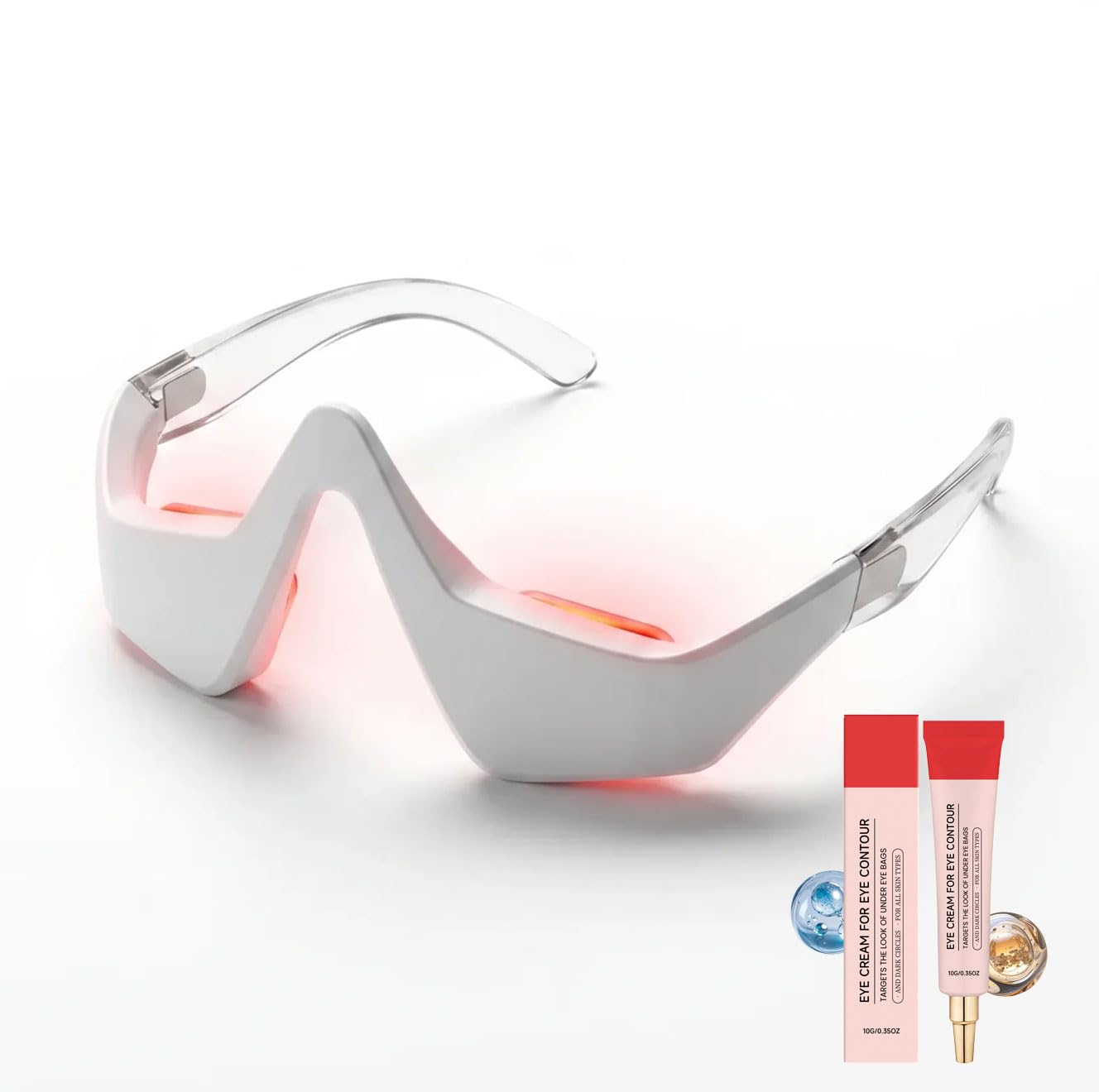 Invisla Lumin Eye, 2-in-1 Technologie Gegen Tränensäcke, Augenringe