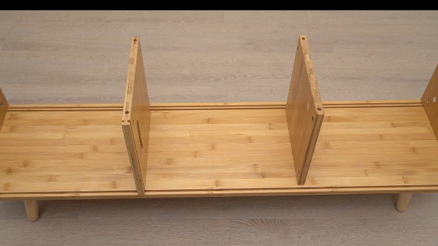 Amazon｜Giantex テレビ台 テレビボード 55型対応 竹製 幅120cm 天板の