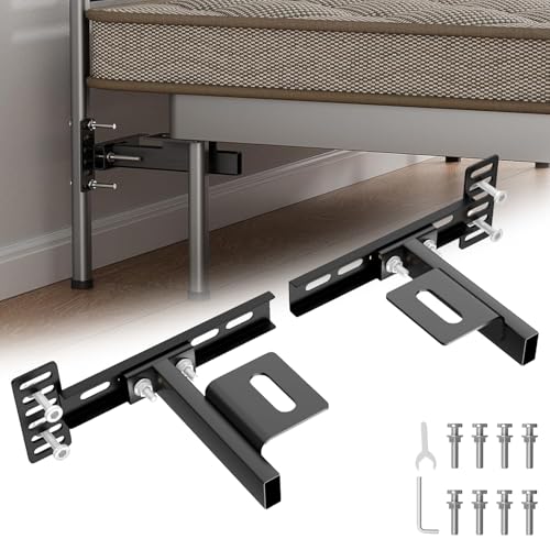 Adjustable Headboard Bracket Kit,Universal Metal Bed Frame...