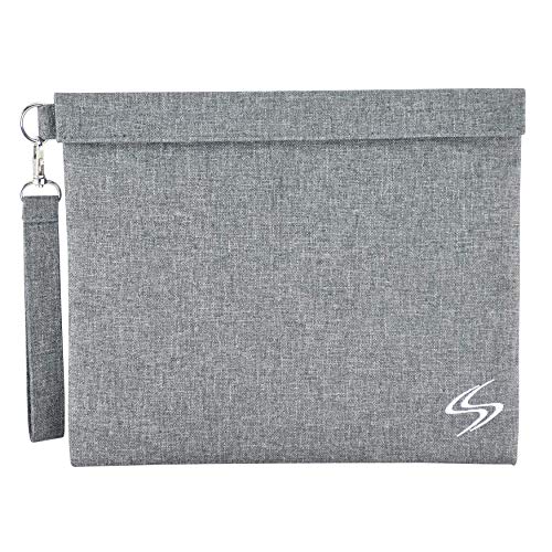 Smell Proof Bag - Smart Stash Pouch 11x9 for Herbs, Weed Grinder, Pipe