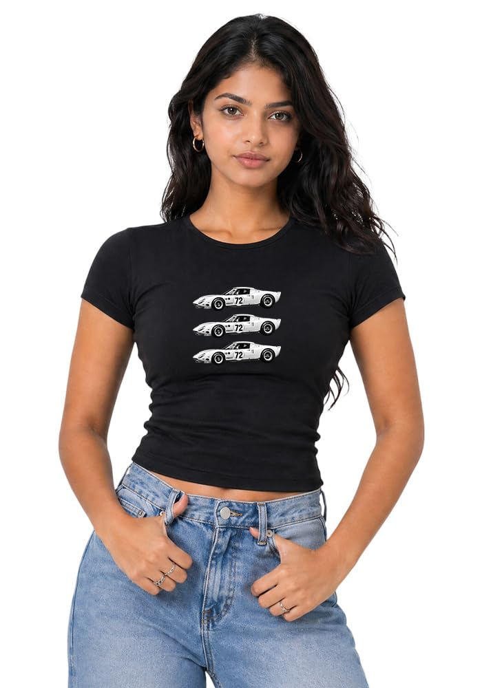 Wear Your Opinion Women's Fitted Top Summer Printed Tshirt Cuddle Baby Tees Short Sleeve 220 GSM Soft Fabric-image-46