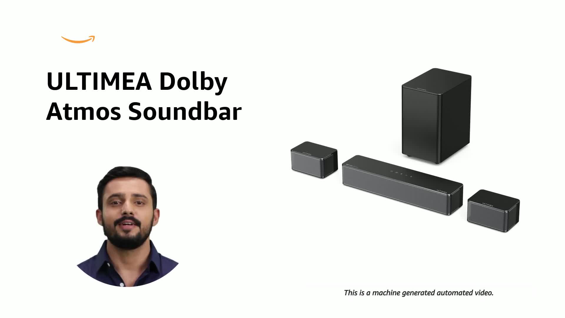 ULTIMEA 5.1 Dolby Atmos Sound Bar, Surround Sound Bars for TV with