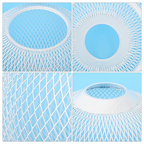 Besportble 3U46961616FOO Wrought Iron Hollow Lampshade, Metal Wire Cage Lamp Guards Mesh Pendant Light Shade Hollow Out Light Bulb Cage Covers Chandelier Lampshade Replacement thumb #1