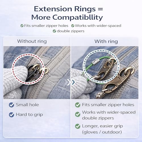 PPDVUUT Zipper Locks 10-Pack