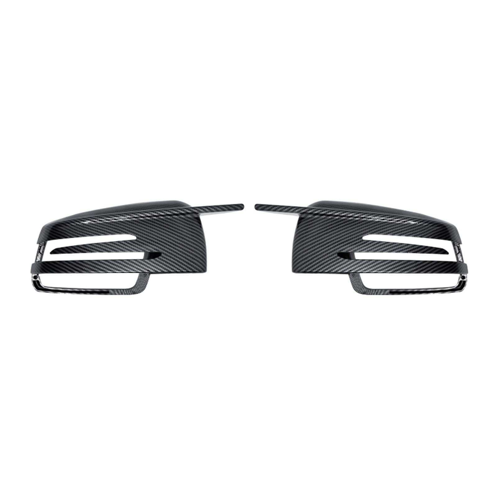 Couvercle de rétroviseur Mercedes W176 style carbone pour sublimer votre citadine - 6