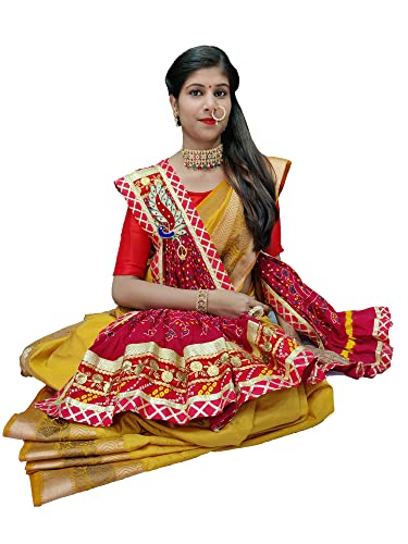 Image of RANISATIYA Women's Embroidered Cotton Dupatta /Chunri