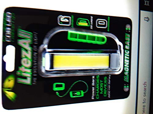 COB LED Carabiner Light, Rechargeable