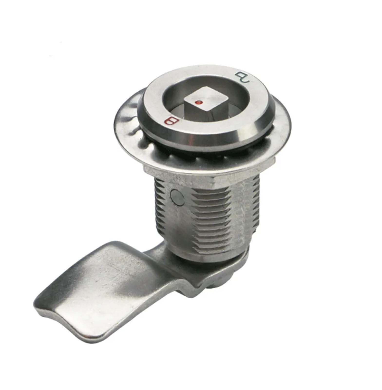 Serrure à langue rétractable en inox 304 et verrou carré 7x7 pour armoire EMU