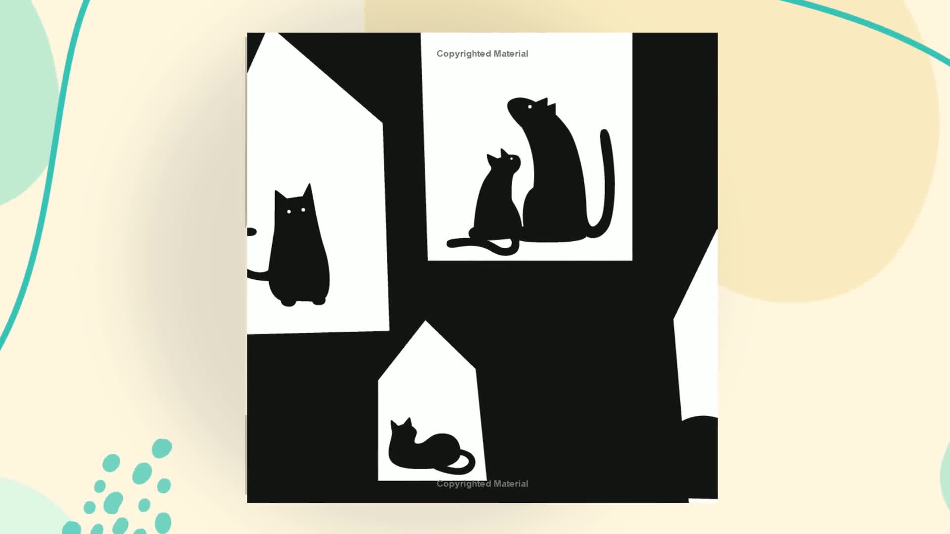 Image of Black Cat & White Cat: Baby's First Visual & Emotional Learning Board Book