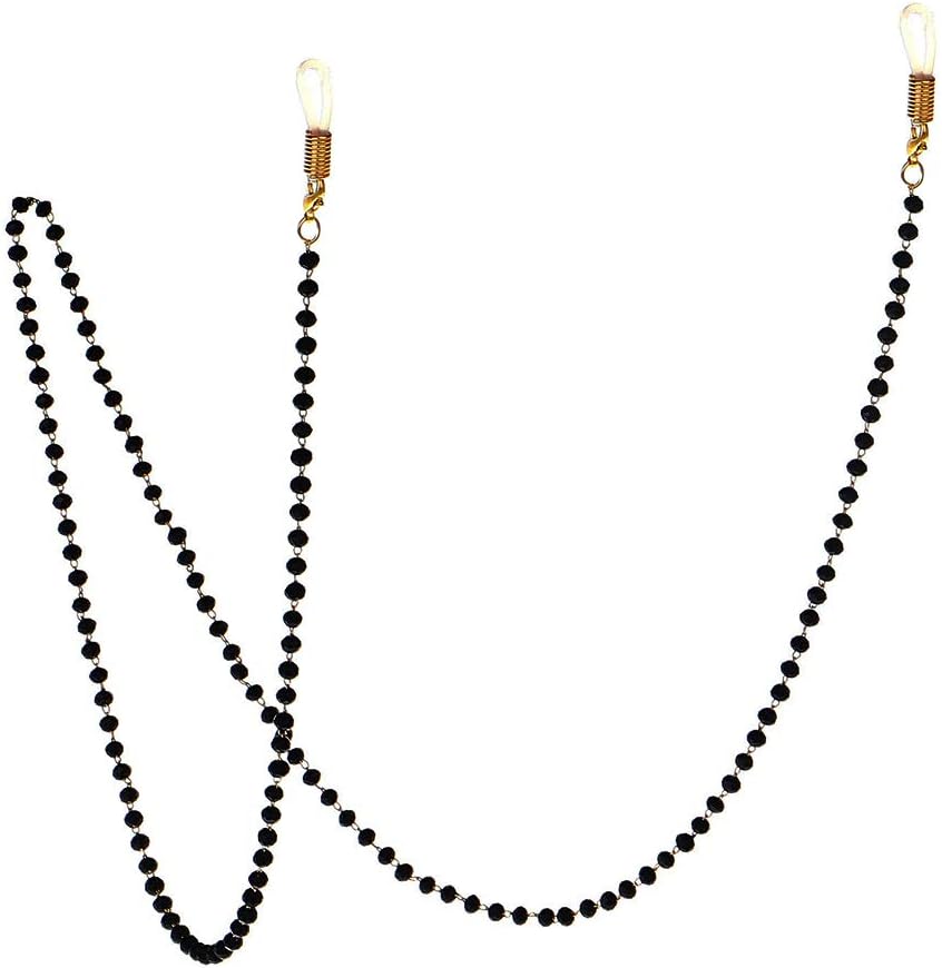 Gracelife Eyeglasses Chain Strap Cord Premium Quality Beaded Glasses Necklace Holder Eyewear Retainer Lanyard