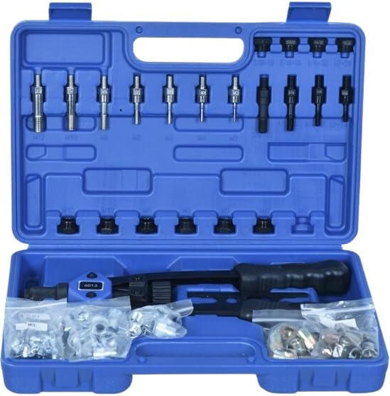 Outils d'écrous à riveter pour restaurer et fixer vos structures métalliques à la maison