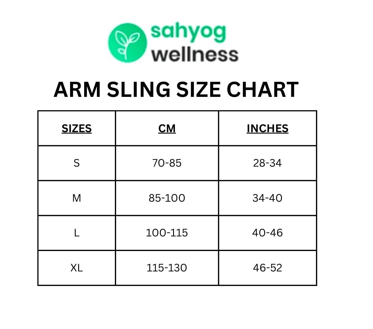 Sahyog Wellness Arm Sling, Arm Brace with Elbow Support for Left/Right Hand for Fracture, Sprain & Dislocation (L) - Image 5 thumbnail