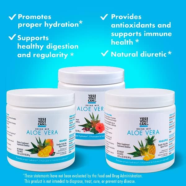 Vista 7 de Yes You Can! Kit de desintoxicación Plus (fresa de reemplazo de comidas, hibisco de aloe vera) Polvo completo de reemplazo de comidas, potenciador