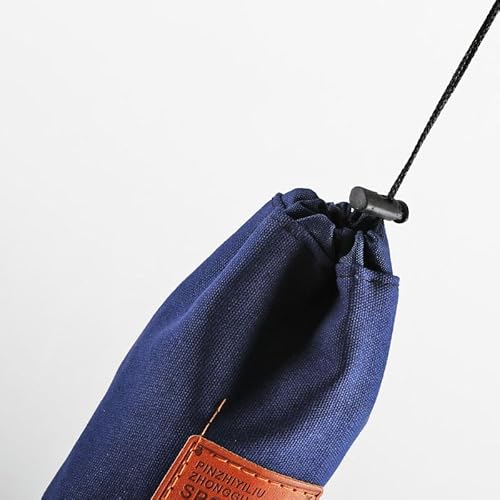QIUPFGUT Fishing Rutentasche mit Schultergurt,Rutentasche Rod Case Angelkoffer Futteral,Große Kapazität Angeltasche,Leinwand, Lange Angeltasche (1.4m)