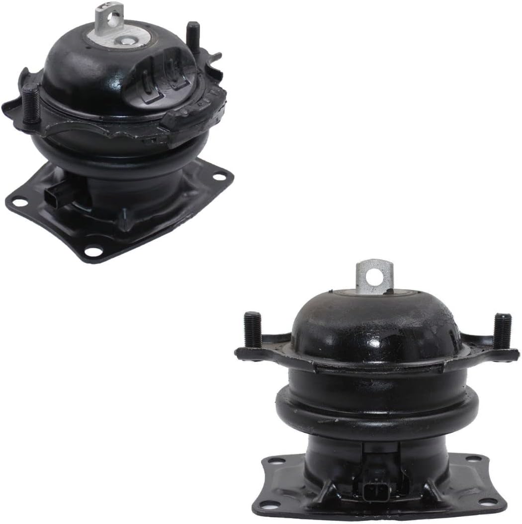 Front & Rear Engine Motor Mount Set Compatible with Honda Pilot 3.5L 09-15 2PCS Replaces 9844 9845