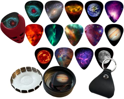 14-Pack Space Universe Guitar Picks Medium .71mm Pack of 14