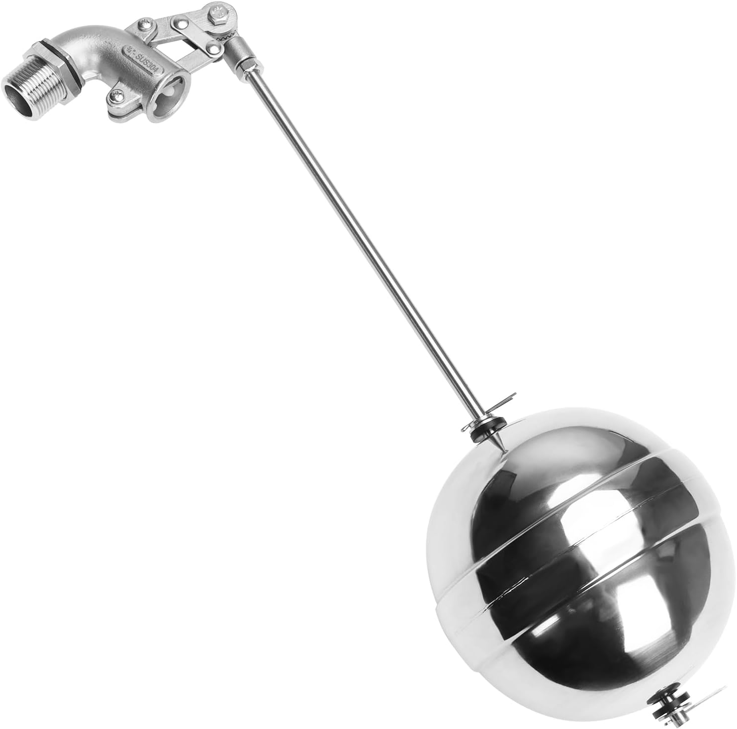 GOVALVE Stainless Steel Float Ball Valves 3/4" NPT Male