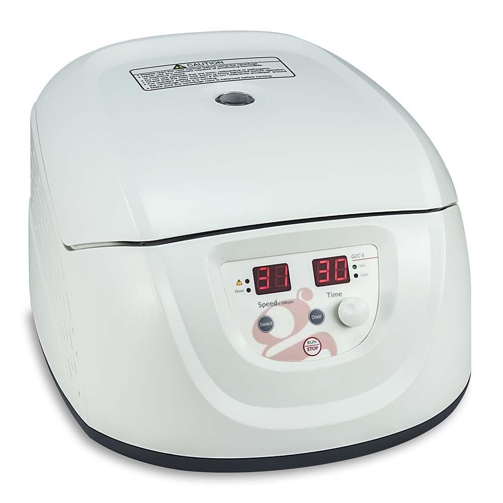 Globe Scientific GCC-S Standard Clinical Centrifuge with US Plug and 12-Place Rotor, Sleeves & Risers, 120V/60Hz