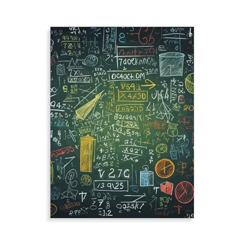 Kit peinture huile numérique mathématique idée cadeau originale adulte débutant