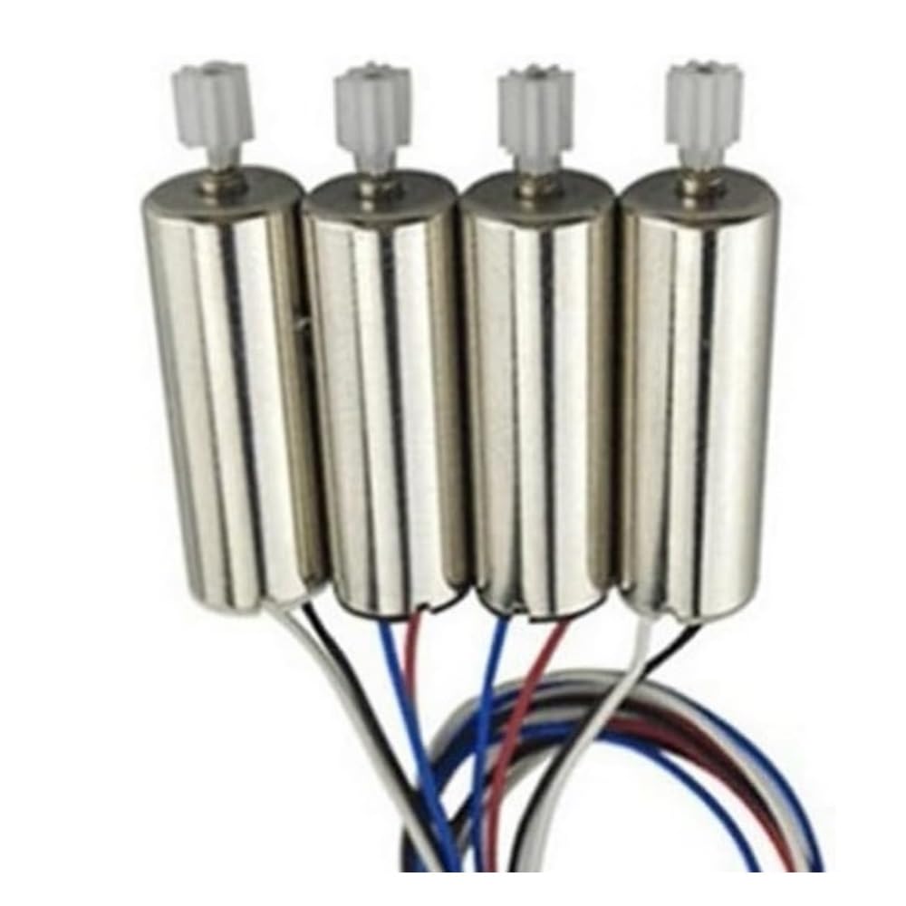 ZQToday 4pcs Mini A-B Positive Negative 720 Motor Repair Parts for Syma X5 X5C Motor,M68 RC Drones and Quadcopters Motor