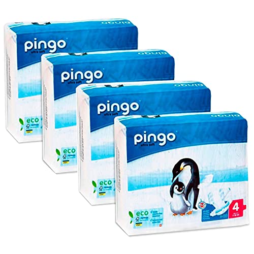 Pack ahorro Pañales T4 (7-18kg) Pingo 160 Uds