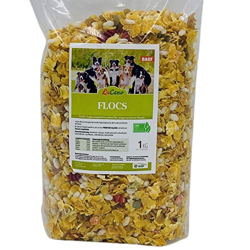 LuCano 10 kg Flocs | das Barf Ergänzungsfutter | Flocken Mixer | Cereal Flakes | barfen für Hunde | Flocken-Mixer