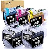 MIROO Compatible Ink Cartridges Replacement for Brother LC3029 XXL 5-Pack Super High Yield, Work on...