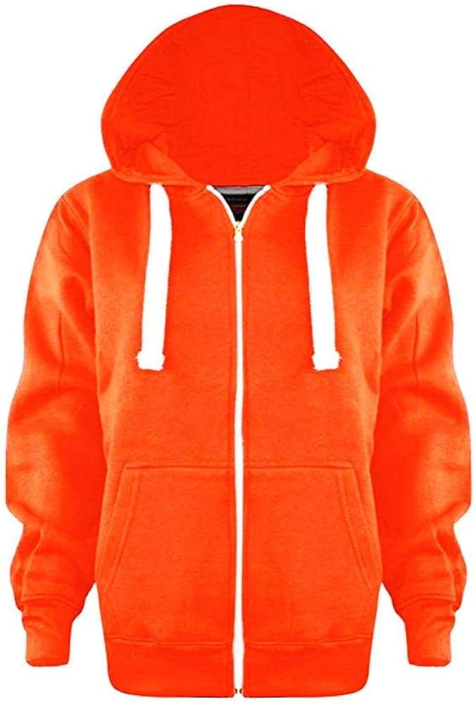 plus size orange sweatshirt