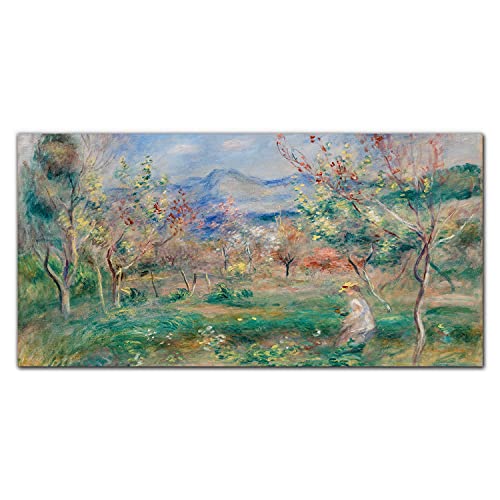 Impression sur verre paysage de montagne pour créer un salon zen