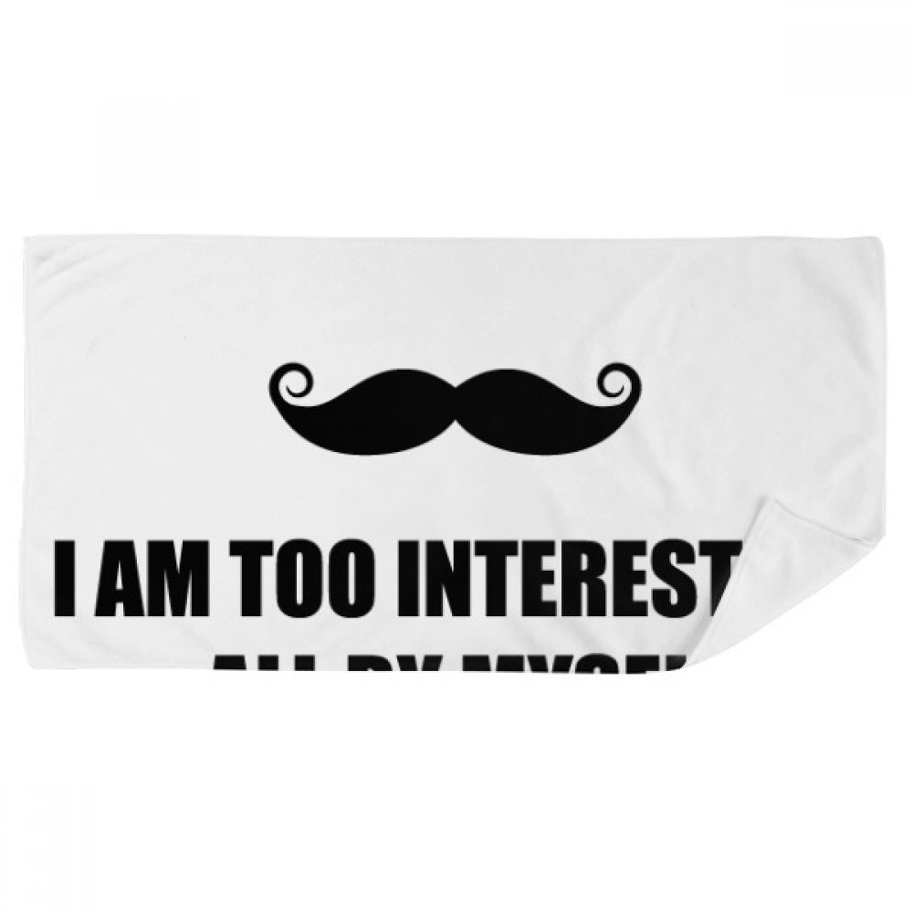 Gant de toilette 35x70cm blague description personnelle pour le sport et la douche
