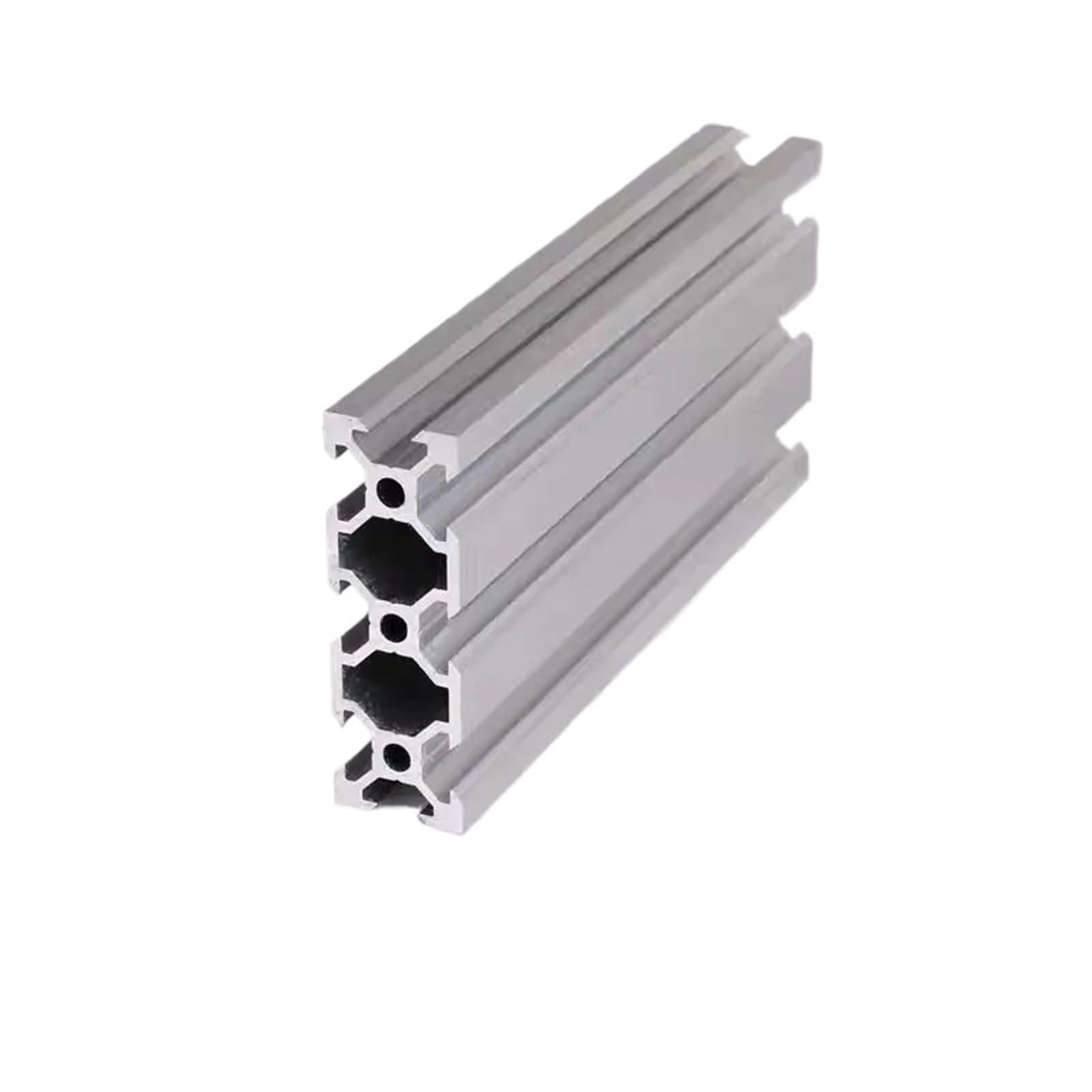 GTPBAO Profilo in alluminio anodizzato argento 20x60mm, standard europeo, telaio estruso for attrezzature da officina, espositori e telai Binario estruso(200mm 7.87")