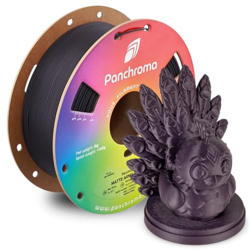 Image of Polymaker Panchroma Matte PLA Filament, Army Purple 1.75mm 1kg 3D Printing Filament, Formerly Polyterra Matte, Fit Most FDM 3D Printers, 1kg Spool (2.2lbs)
