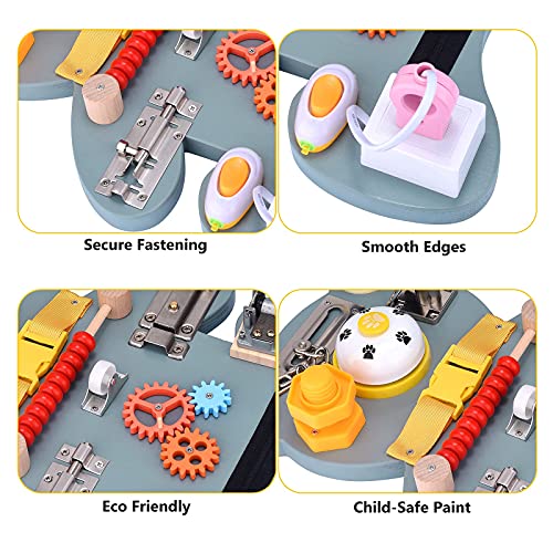 GJCrafts Busy Board Montessori, Design delle