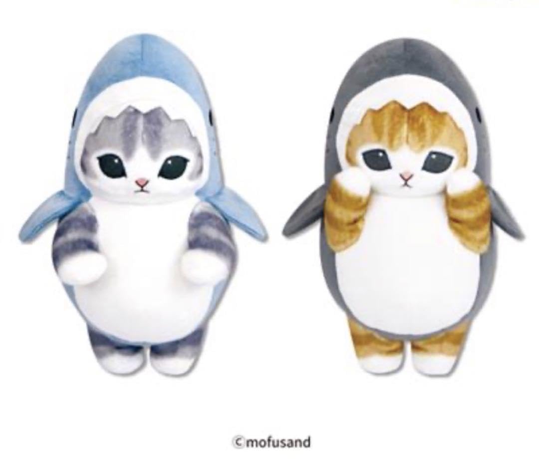 【 mofusand 】サメにゃん BIGぬいぐるみ モフサンド Amazon.co.jp: mofusand モフサンド サメにゃん BIG ぬいぐるみ 上手に