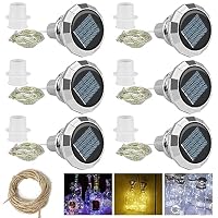 Diamant Flasche Lampe Stopper Solar Licht Wasserdichte Weinflasche
