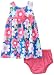 Watch Me Grow! by Sesame Street Baby Girls' 2 Pieced Floral Dress Set