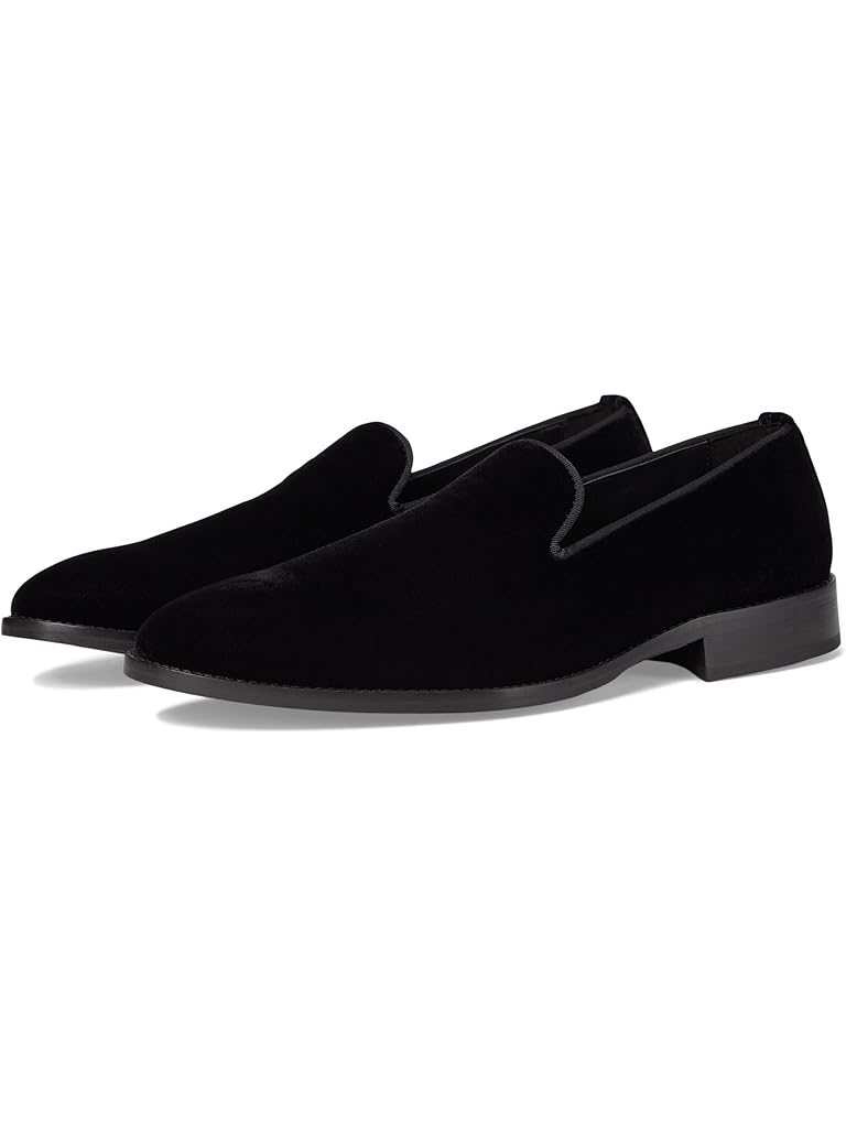 Black Johnston & Murphy Gavney Slip-On Loafers