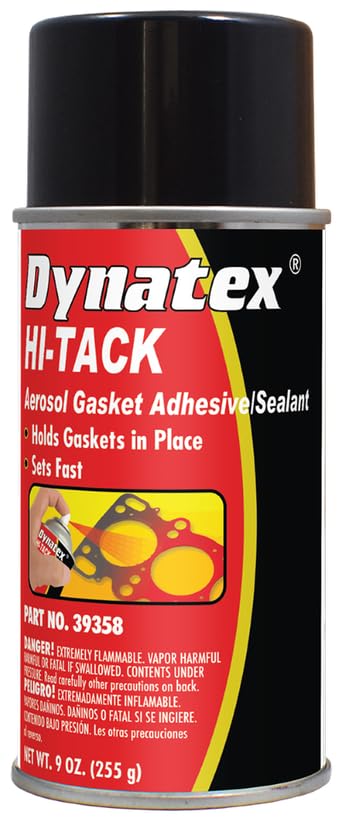 HI-TACK Gasket Spray - 12 OZ AEROSOL CAN - 9 OZ NET WT. (Pack of 12)