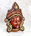 eSplanade Brass Kaali Ma Wall Hanging - 7.25 inches | Kali Maa Kali Mata Face Wall Hanging Idol Statue Sculpture