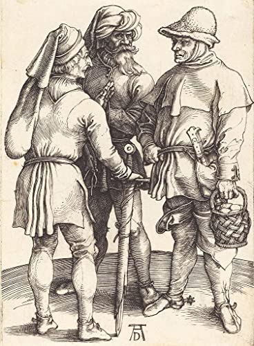 Tableau Toile Albrecht Dürer de haute qualité - Peinture décorative d'art 60x90 cm