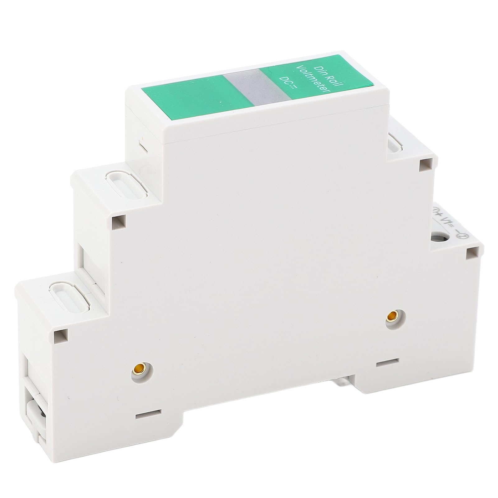 DC-Spannungsmesser, LED-Digitalanzeige, Schaltausgang, Schienenmontage, Voltmeter, Elektrisches Instrument für Heim-Industrie-PC-Anzeige