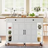 Kücheninsel mit Rollen | Landhausstil