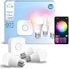 Philips Hue Essential 3-Piece E27 Bulb Starter Set 806 Lumen