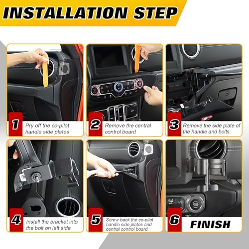 Portavasos y Soporte para Celular 2 en 1 para Jeep miniatura 7