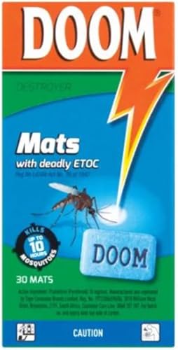 Doom Destroyer Mosquito Mats 45 g: Efficient Mosquito Repellent for Your Mosquito Repellent Plug In Unit - Insect Repellent